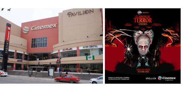 Revivirán clásicos del terror en Cinemex de Tijuana por Halloween 