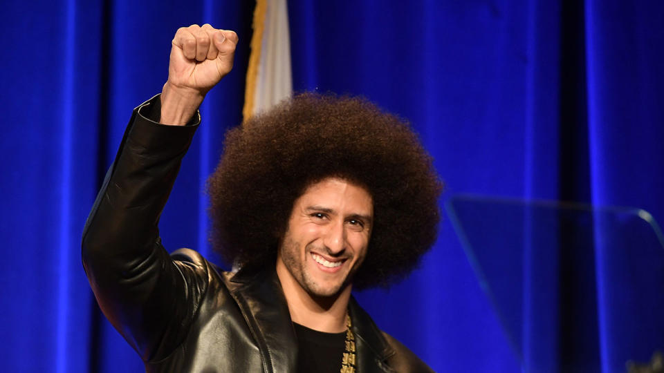 Kaepernick can claim victory in the battle with the NFL. Pic: Getty