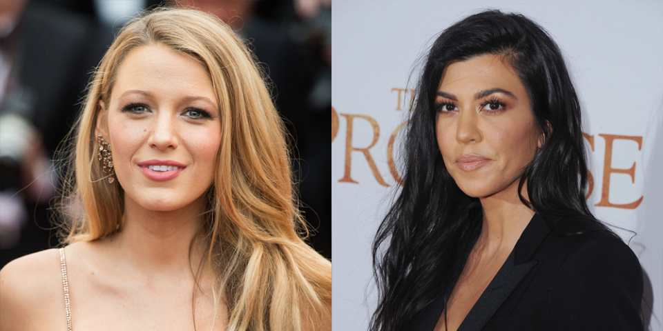 blake lively kourtney kardashian value