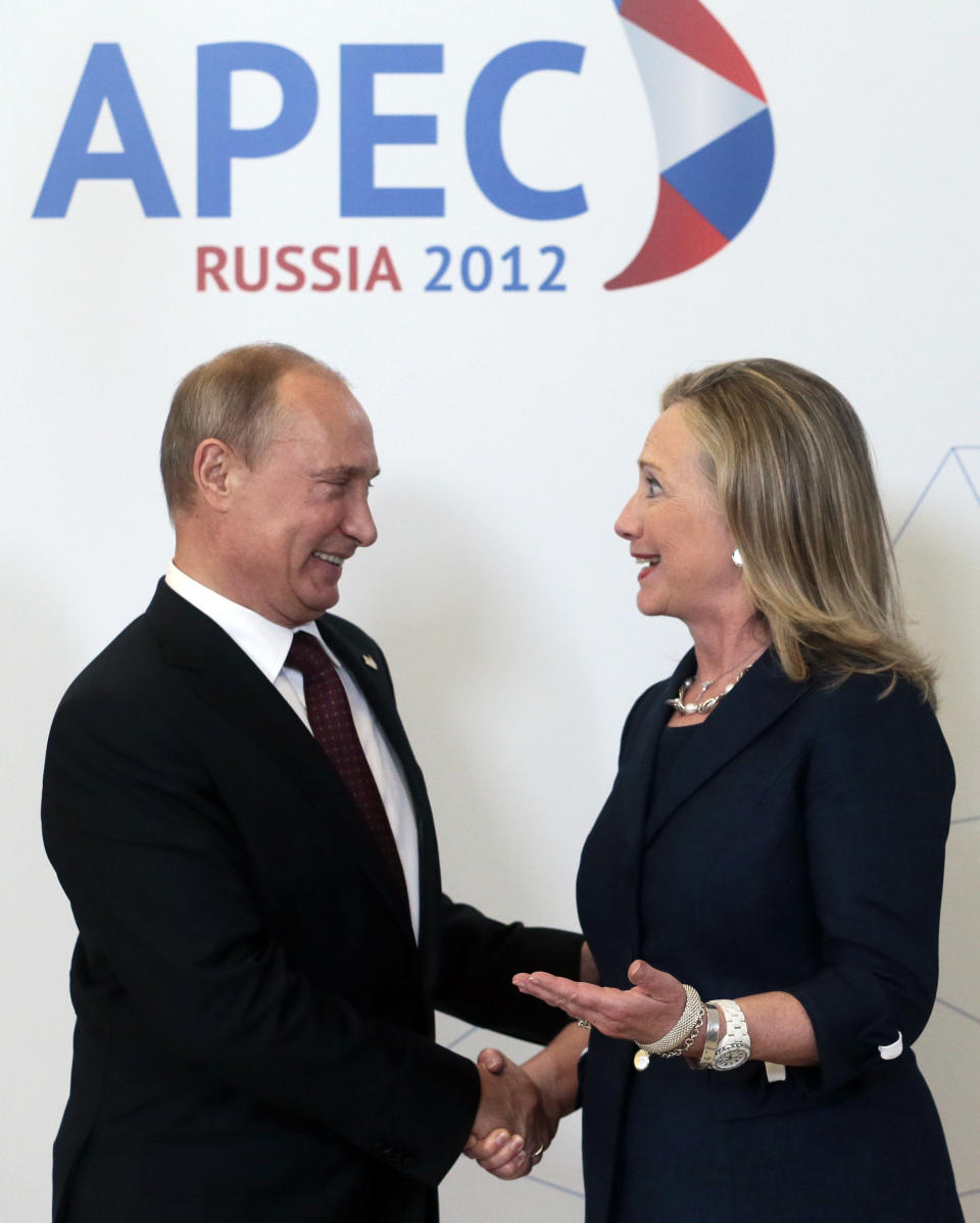 hillary clinton putin