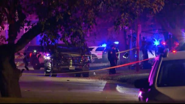 PHOTO: An officer shot a driver who nearly hit a huge crowd of Halloween trick-or-treaters in Omaha, Neb., Oct. 31, 2022. (KETV)