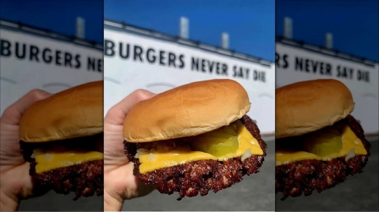 Burger from Burgers Never Say Die