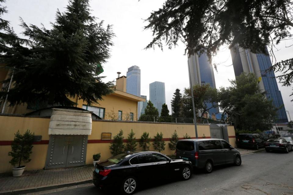 Saudi Arabia's consulate in Istanbul (AP)