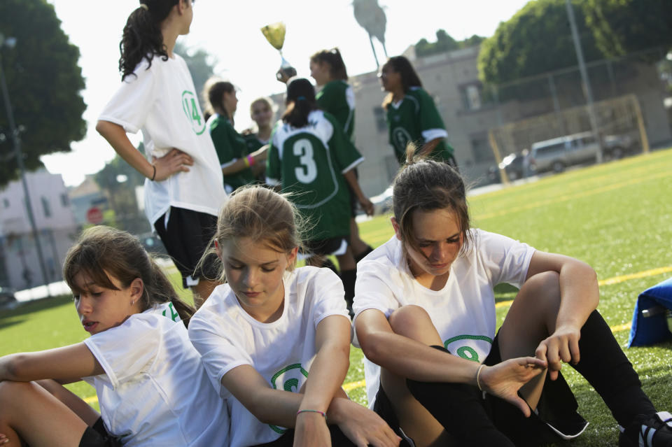 Losing girls football team