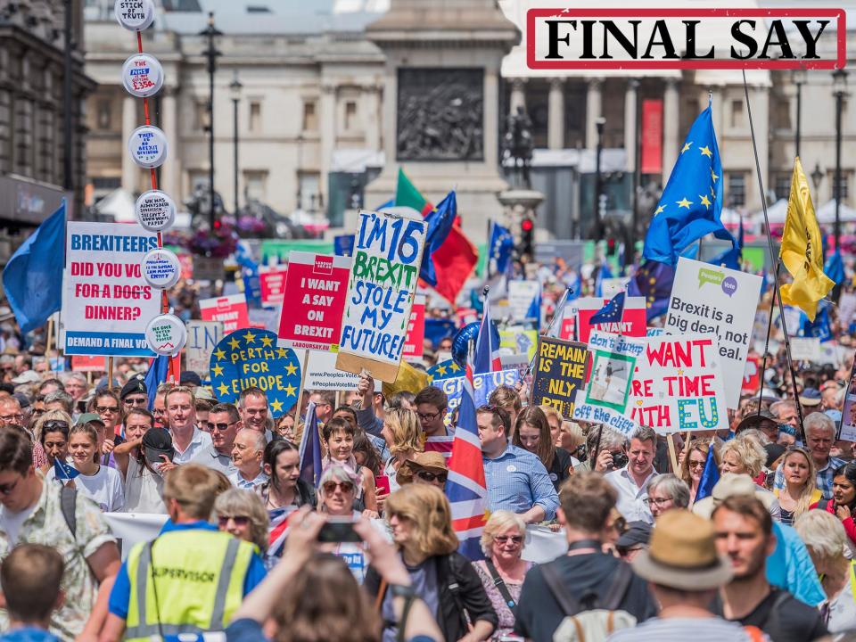 British steelworkers join The Independent's campaign for a Final Say referendum on Brexit