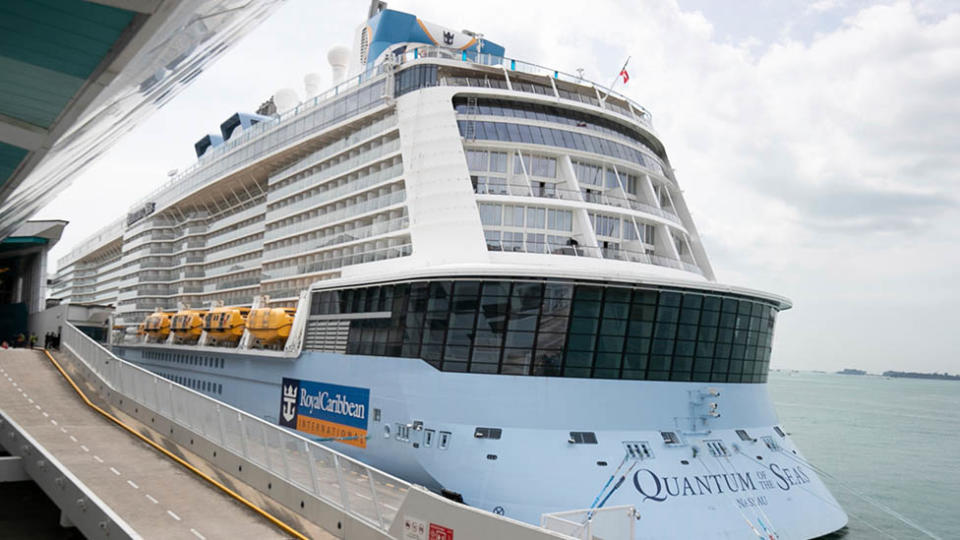 A COVID scare on The Quantum of the Seas cruise ship has been declared a false alarm. Source: AP