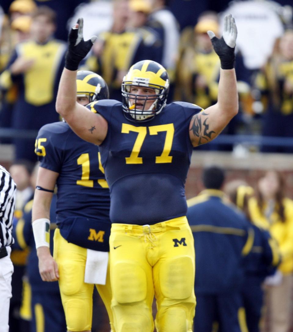 Michigan's Jake Long in 2007.