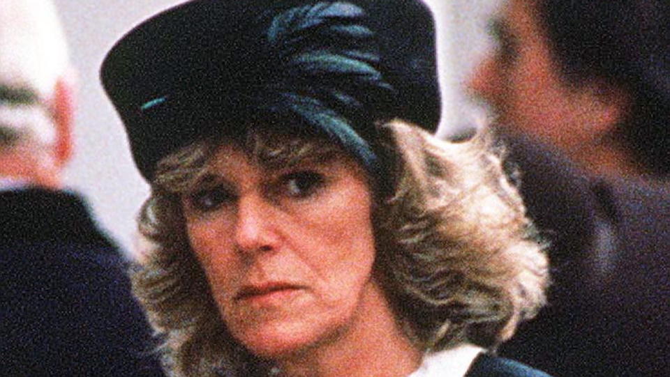 1989: Camilla Parker Bowles at an event in Hyde Park