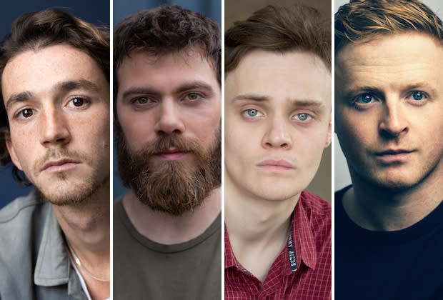 Rory Alexander (by East Photography), Sam Redford (by Sanne Gaul), Séamus McLean Ross (by Clare Park) and Conor MacNeill (by Will Bremridge)