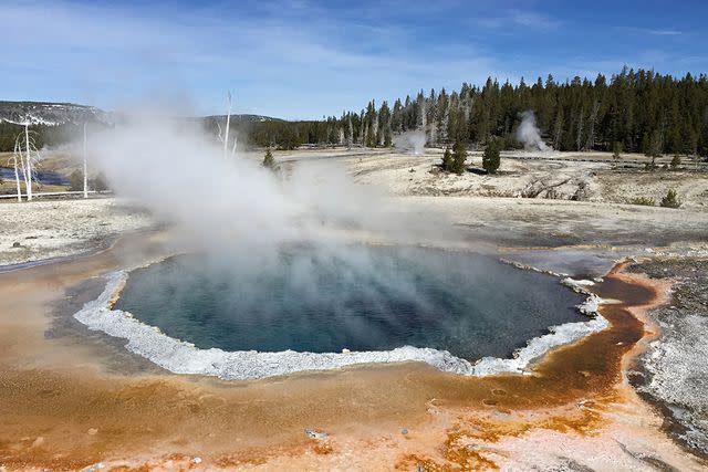 <p>Smith Collection/Gado/Getty Images</p> A photo of Yellowstone National Park in 2015