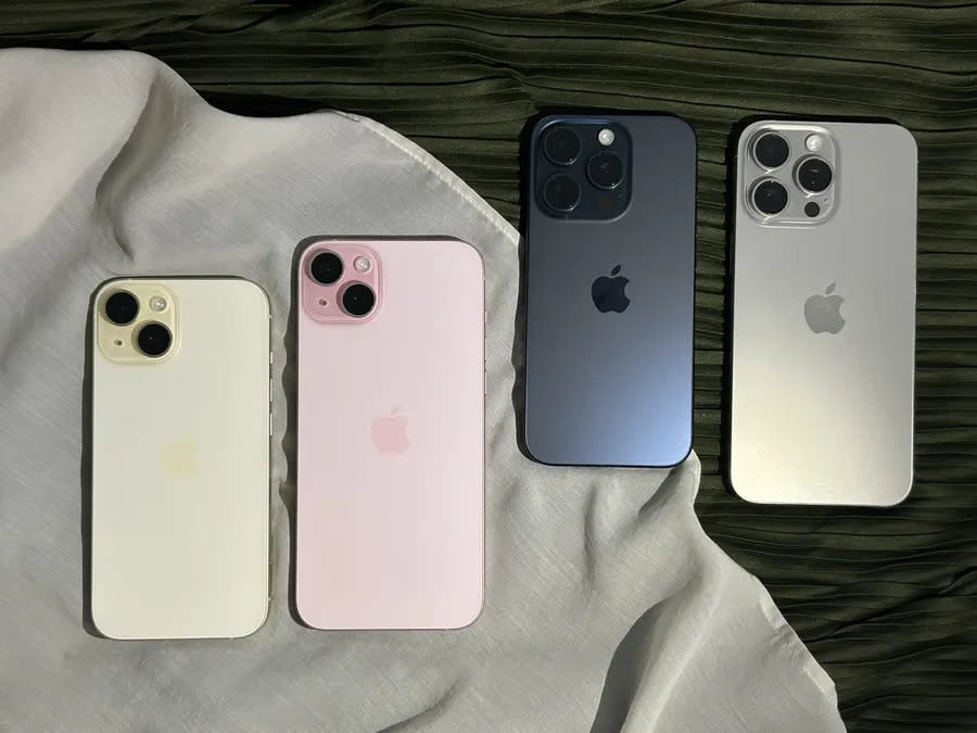 Iphone 15 系列 圖/隋昱嬋攝影