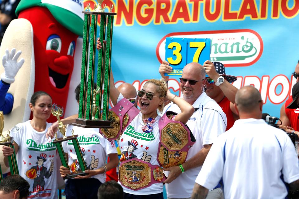 2018 Nathan’s Famous Fourth of July hot dog eating contest