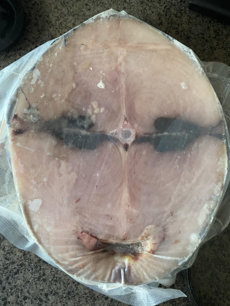 frozen tuna