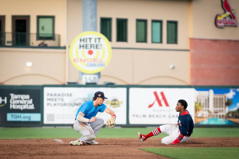 The Palm Beach Cardinals and Jupiter Hammerheads were still playing at Roger Dean Chevrolet Stadium last week, but they will be finishing the FSL season at the Ballpark of the Palm Beaches.