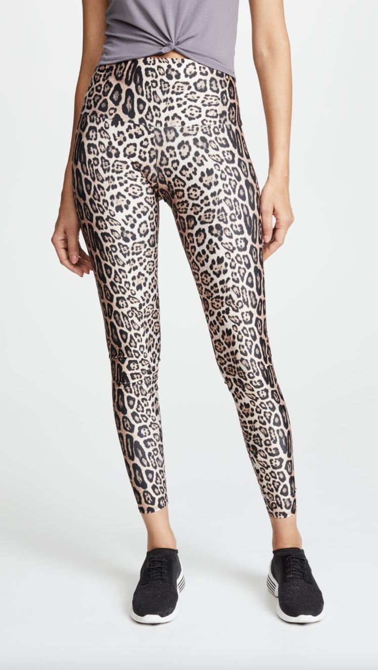 Onzie High Rise Leggings in Leopard (Photo via ShopBop)