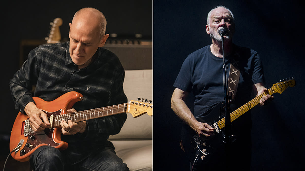  Michael Landau and David Gilmour 