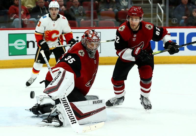 The Coyotes look likely to fall just short of the postseason. (Jose M. Romero/AP)