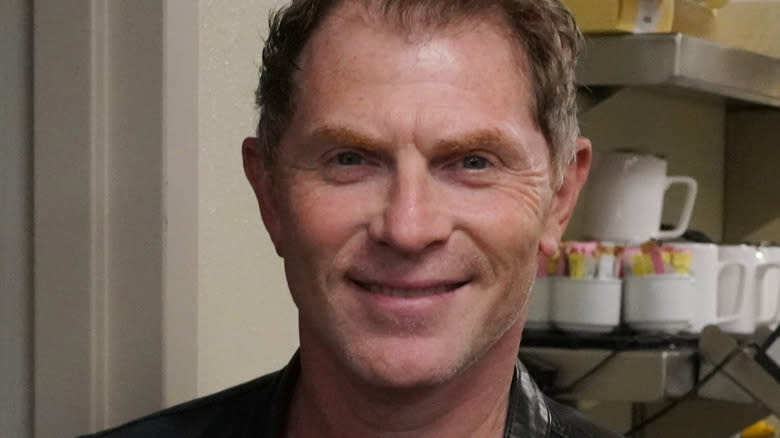 Bobby Flay smiles