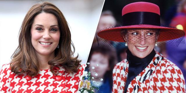 Kate Middleton Channels Lady Diana in This Coat