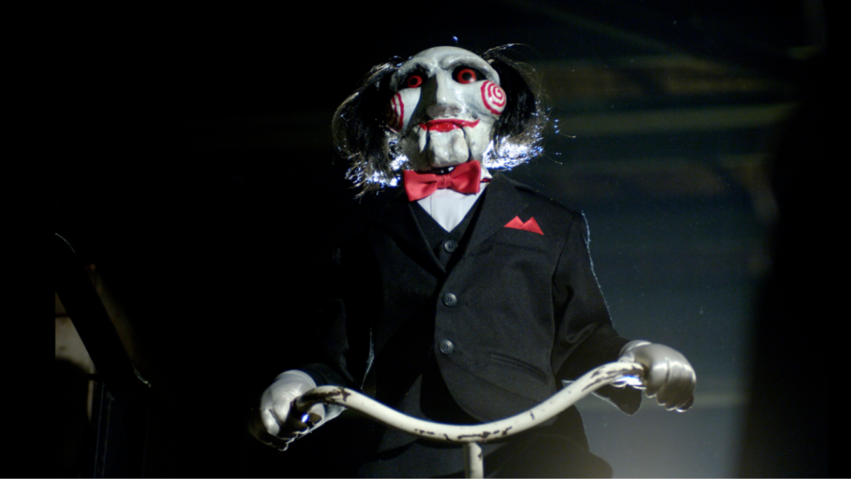  Tobin Bell Doll in Saw. 