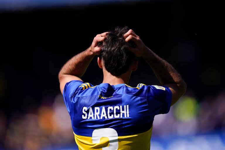 Ante la enorme cantidad de jugadores lesionados que tiene Boca, Marcelo Saracchí sería el 3