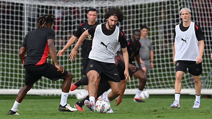 THE ROSSONERI'S WORK CONTINUES