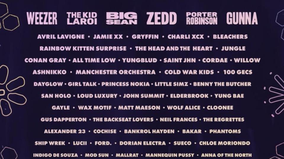 Firefly 2022 MCR, Green Day, Dua Lipa, and More to Play Delaware Festival