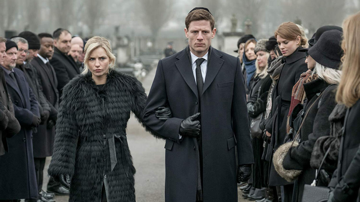 Faye Marsay starred alongside James Norton in Russian crime drama McMafia