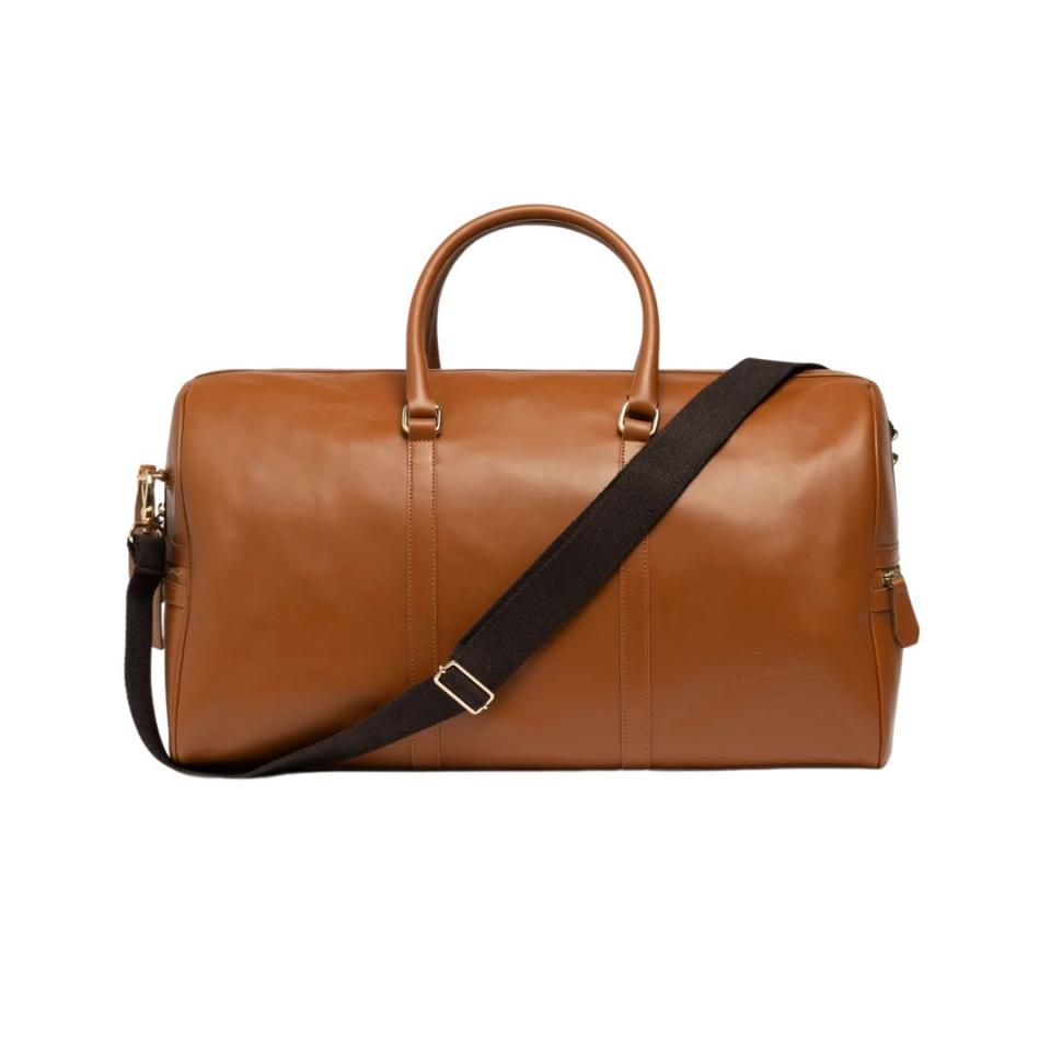 If there's someone in your life who's always on the way to catch a flight, this luxurious carryall duffle bag from Silver and Riley is the gift. It has an ultra-smooth Italian leather exterior, two outside side pockets, a luggage sleeve, several interior pockets and metal feet to protect it from the ground. Silver and Riley was founded by Lola Banjo, who's been to over 100 countries so far.Duffle: $795 at Silver and RileyShop Silver and Riley