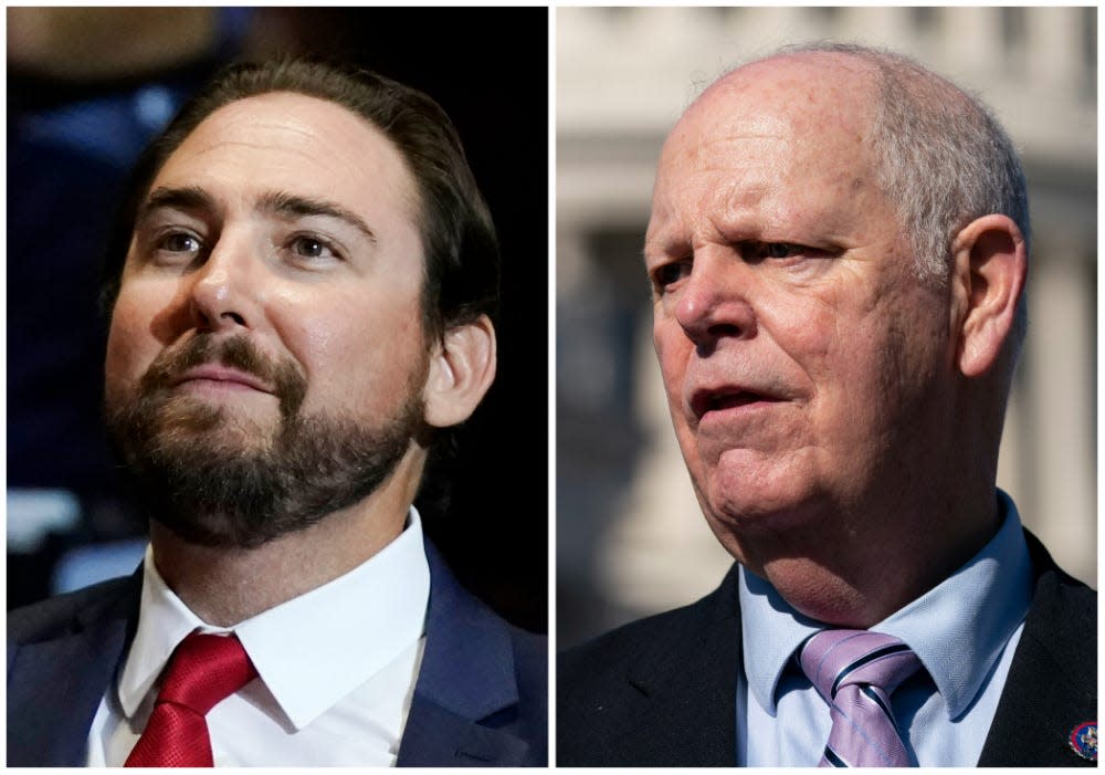 Eli Crane (left) and Tom O'Halleran are running for 2nd Congressional District in Arizona.