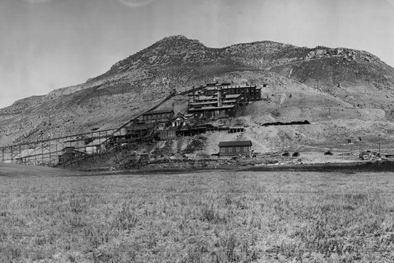 Tintic Reduction Mill, Genova, Utah (Then)