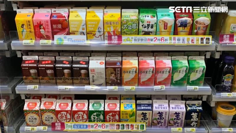 原PO好奇超商有哪些茶適合調製成「鮮奶茶」。（圖／記者劉沛妘攝影）