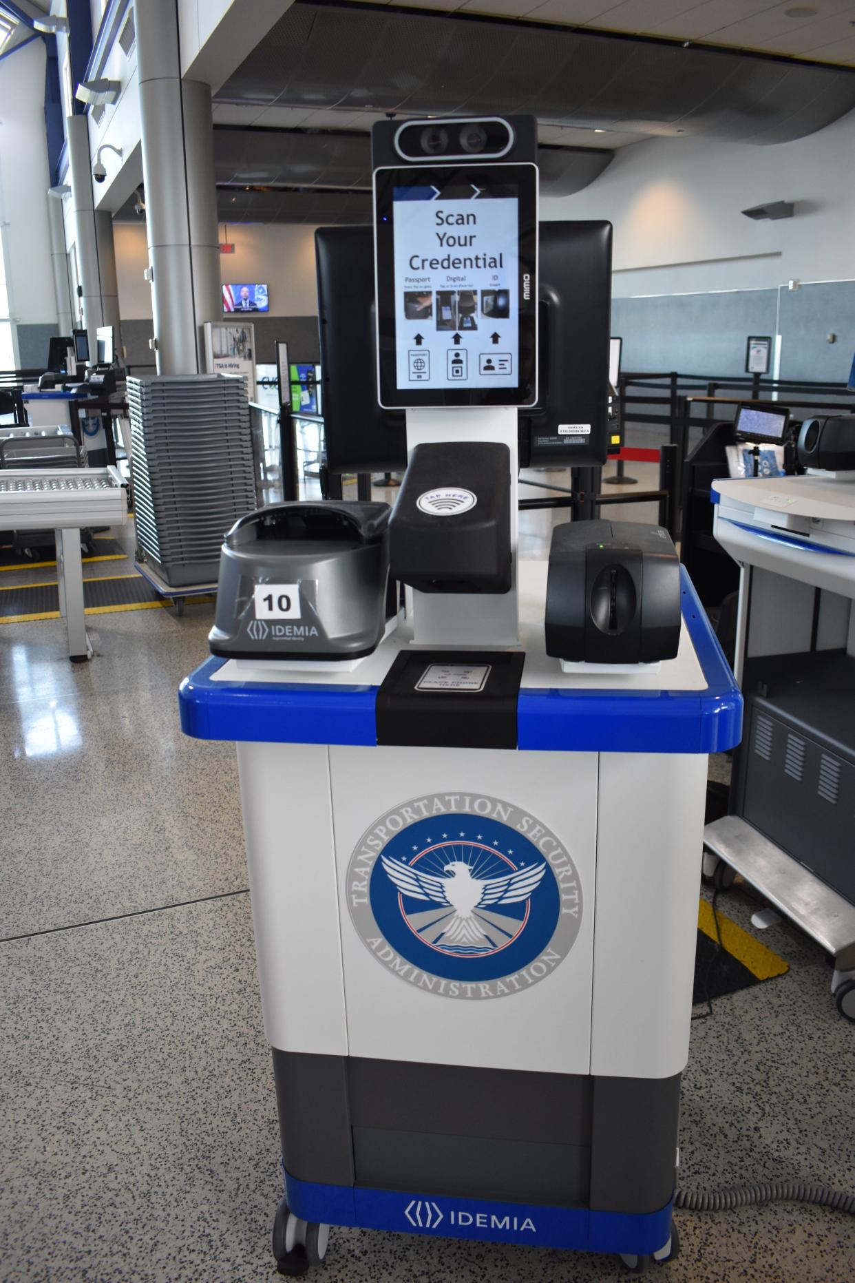 The Transportation Security Administration has installed a new kind of identity verification technology at the Cincinnati-Northern Kentucky International Airport.