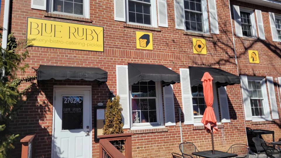 Jesse Roque, the former head chef of Never Blue, has partnered with her husband, Edson, and former Never Blue co-worker Lesley Milhas to open Blue Ruby Bistro and Bakery at Flat Rock Square.