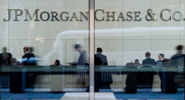 JPMorgan Chase & Co. Headquarters Ahead of Earnings