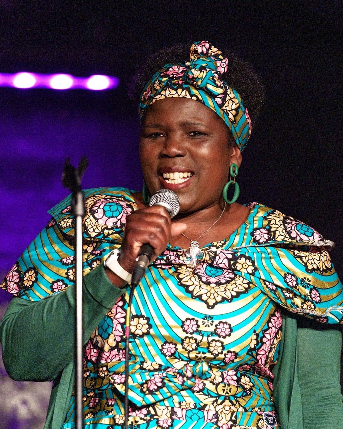 Anastasia Chokuwamba performing at Soho Theatre (Paul Gilbey)