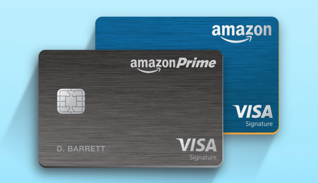 Amazon Prime subscribers can score a $150 gift card when signing up for Amazon's Prime Rewards Visa Card. Non-subscribers can get $75 with the Prime Signature Visa (pictured). Either way: free money! (Photo: Amazon)