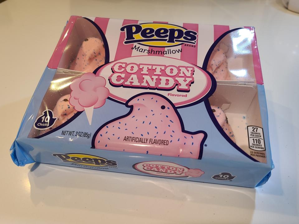 cotton candy peeps