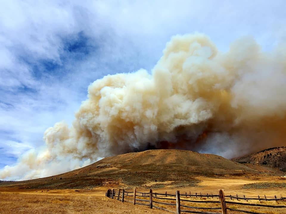 The East Troublesome Fire has exploded, causing the closure of Rocky Mountain National Park and the evacuation of Grand Lake.