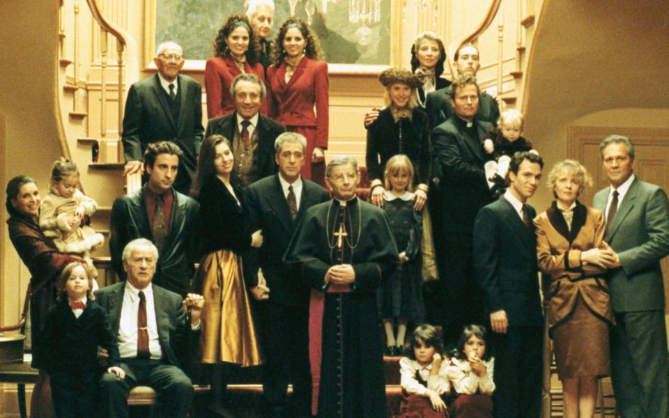 Family portrait: Part III sees the Corleones become entwined with the Catholic Church - Paramount