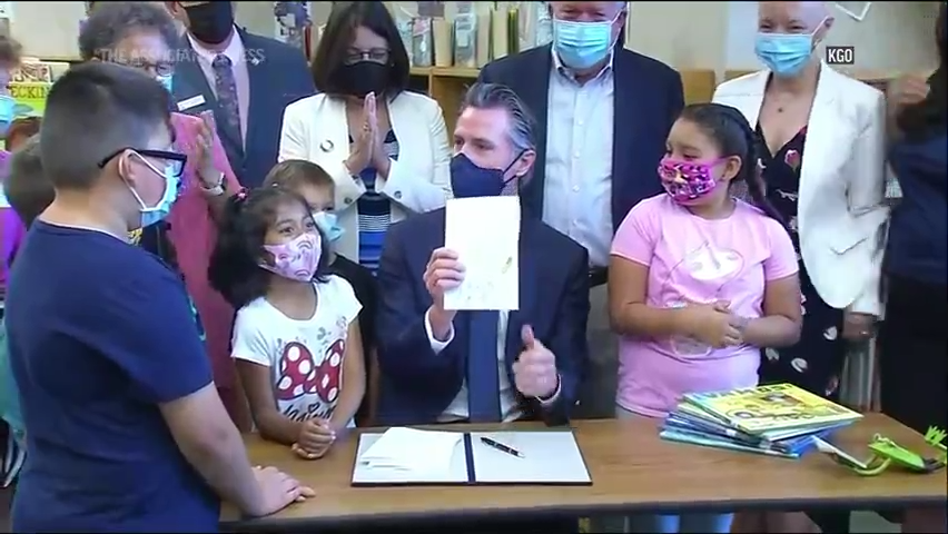 California will require that masks be worn at schools when classrooms open this fall.