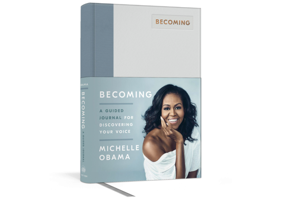 Becoming: A Guided Journal for Discovering Your Voice. PHOTO: Amazon