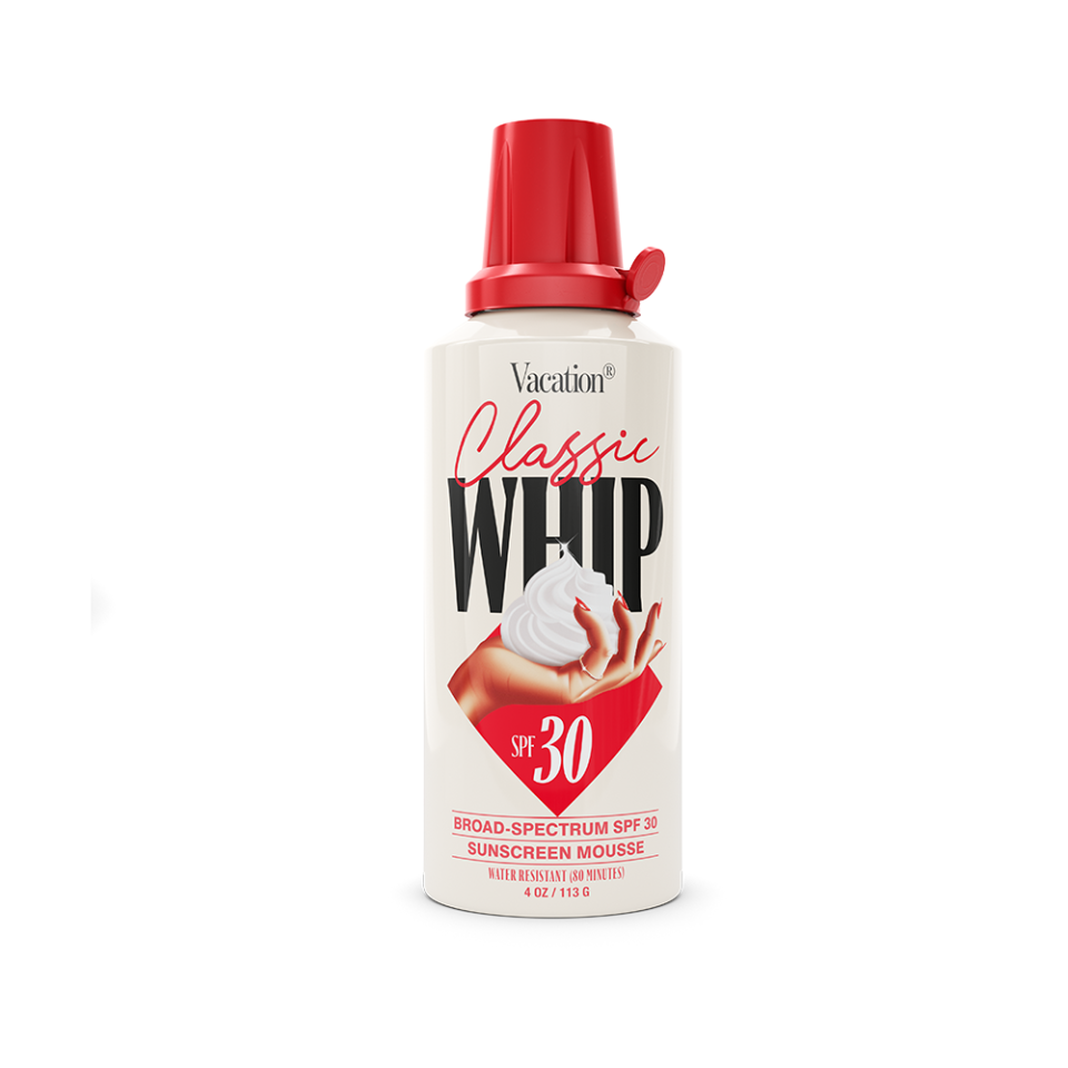 <p><a href="https://go.redirectingat.com?id=74968X1596630&url=https%3A%2F%2Fwww.ulta.com%2Fp%2Fclassic-whip-spf-30-sunscreen-mousse-pimprod2033019&sref=https%3A%2F%2F" rel="nofollow noopener" target="_blank" data-ylk="slk:Shop Now;elm:context_link;itc:0;sec:content-canvas" class="link ">Shop Now</a></p><p>Classic Whip Sunscreen Mousse SPF 30</p><p>$22.00</p><p>ulta.com</p><span class="copyright">ulta.com</span>