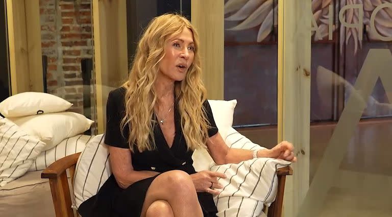 "Fui independiente desde los quince años económicamente. Modelaba y me pagaban fortunas", cuenta Cris Morena