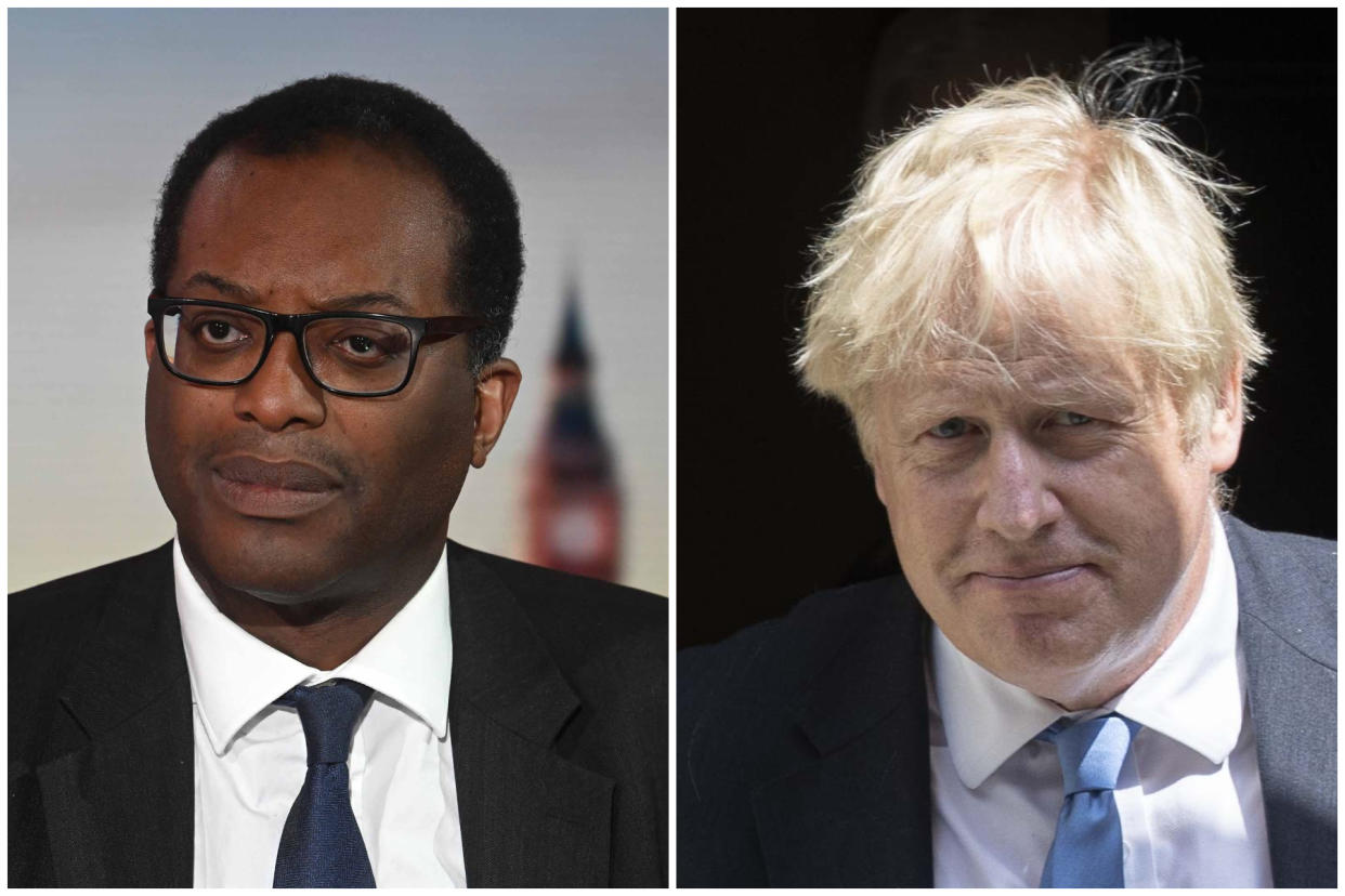 Business secretary Kwasi Kwarteng admitted 'I don’t know where Boris is' (PA)