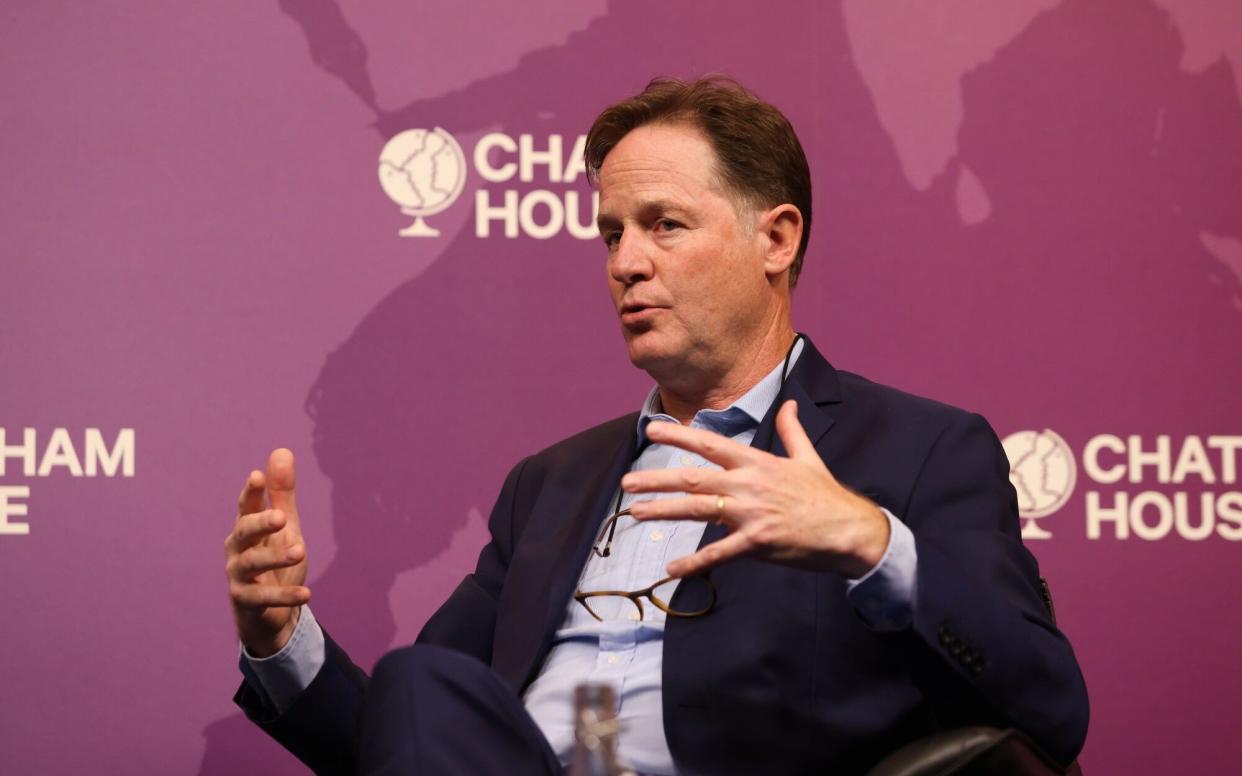 Nick Clegg, president of global affairs and communications of Meta