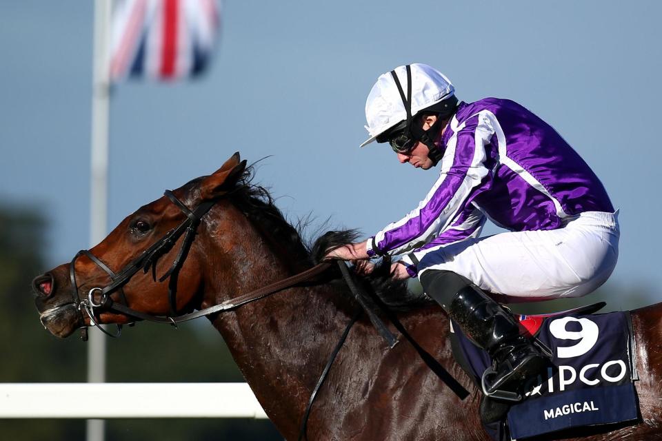 Magical can win a compelling £750,000 Prince Of Wales’s Stakes at Royal Ascot today, the feature race on day two of the meeting.The Aidan O’Brien-trained filly, who will be ridden by Ryan Moore, has kept her good form going since winning in fine style at Ascot on Qipco British Champions Day in October. She pushed the outstanding Enable close in the Breeders’ Cup Turf next time out and this campaign has not been extended to win any of her three races. A dazzling seven-length success in the Tattersalls Gold Cup at the Curragh on her latest start suggests Magical (right) will arrive in peak form for the race at 3.40pm.The contest is one for connoisseurs as Sea Of Class, unlucky when runner-up to Enable in the Prix de l’Arc de Triomphe on her final start last season after wins in the Irish and Yorkshire Oaks, makes her return, while Prix Ganay victor Waldgeist represents France.Crystal Ocean is a three-time Group One runner-up who is the highest-rated runner in the line-up. Then there is Zabeel Prince, who is thriving on his racing, and Grade One-winning Japanese challenger Deirdre, who will be ridden by 50-year-old Yutaka Take, champion Japanese jockey 18 times. The race was scheduled to be run at 4.20pm, but has been brought forward 40 minutes so that Japanese racing fans tuning in are spared an extra late night. Godolphin are not represented after switching Masar, last year’s Derby winner, to the Hardwicke Stakes on Saturday, but Sheikh Mohammed’s team can strike in the first two races with Divine Spirit and Jalmoud.Divine Spirit impressed when winning on her debut at Windsor and gets the nod in a Queen Mary Stakes (2.30pm). She is bred for the job, being by Kingman, winner of the St James’s Palace Stakes in 2014, out of a mare, Shyrl, who herself was touched off in the 2008 Queen Mary.Jalmoud has an even more regal pedigree — his dad won a Derby and his mum an Oaks — and he has the looks to match. His wins this year have been solid and moving up in trip should suit him in the Queen’s Vase (3.05pm).No trainer has won more races at Royal Ascot than Sir Michael Stoute and he has suggested that Rawdaa, who runs in the Duke Of Cambridge Stakes (4.20pm), is his best chance of a winner this week. > 🤔 Who to back on day two at RoyalAscot > > Michael Cooper's 🏇 tips and more > > 👉 https://t.co/2pQ7hY7fV5 pic.twitter.com/w8dL9YctKb> > — Standard Sport (@standardsport) > > June 19, 2019There is a maximum field of 30 for the Royal Hunt Cup (5pm) and preference is for Raising Sand, something of a specialist in big-field handicaps at Ascot. He did well at the track on his reappearance last month and will be ridden by Nicola Currie, who seeks to become only the second female rider, after Gay Kelleway 32 years ago, to win at the meeting. In the finale, the Windsor Castle Stakes (5.35pm), Symbolize appeals.