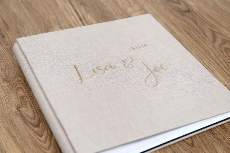 Linen Photo Album