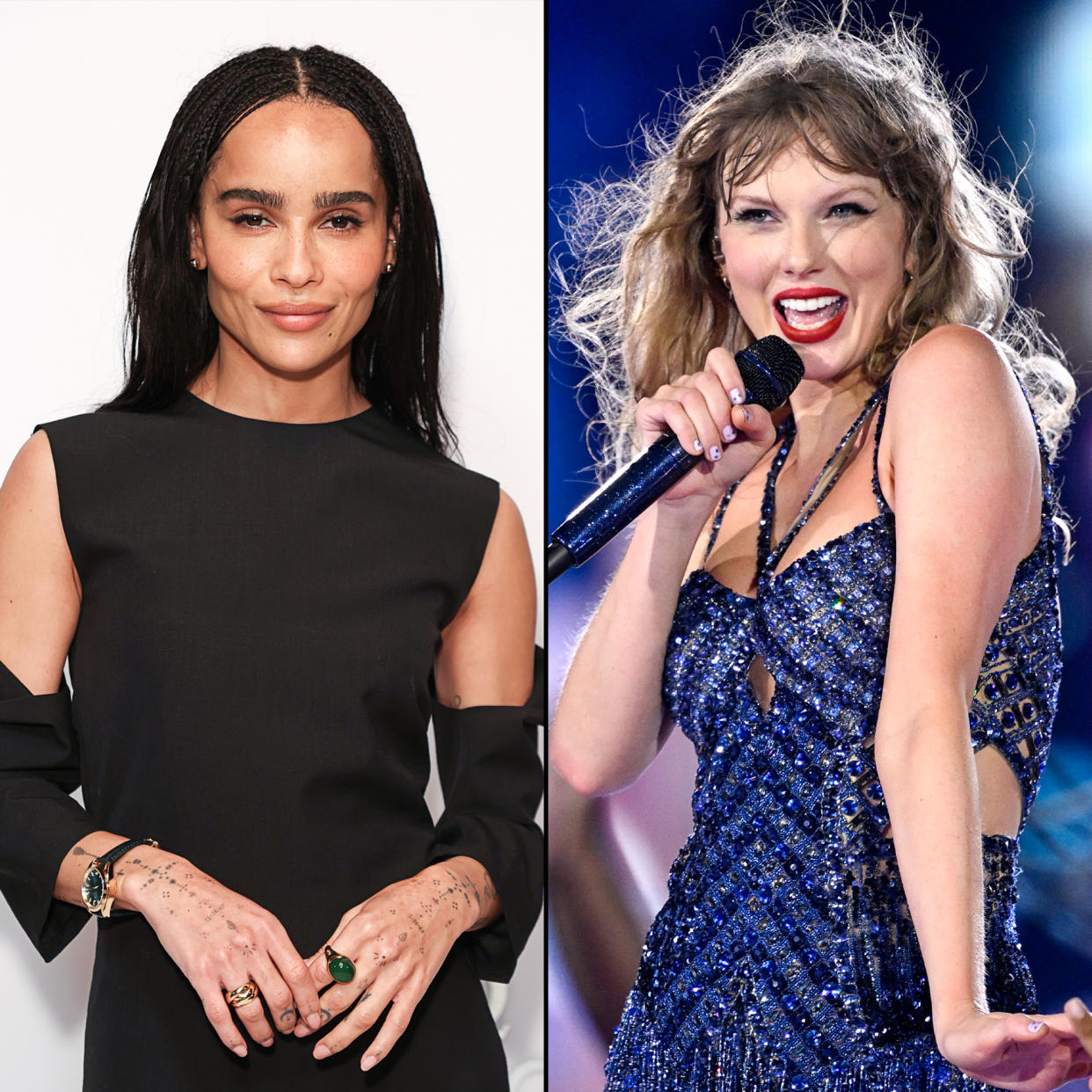 Zoe Kravitz Says Pal Taylor Swift Turns Into a Normal Person As Soon As She's Off Stage