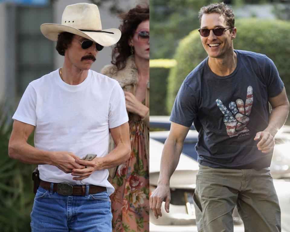 Matthew McConnaughey in ‘The Dallas Buyers Club’